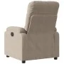 Taupe-grauer Mikrofaserstoff-Sessel mit Liegefunktion. von , Sessel - Ref: Foro24-373449, Preis: 250,09 €, Rabatt: %
