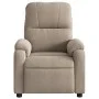 Taupe-grauer Mikrofaserstoff-Sessel mit Liegefunktion. von , Sessel - Ref: Foro24-373449, Preis: 250,09 €, Rabatt: %