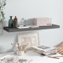 Estante flotante de pared MDF gris brillo 80x23,5x3,8 cm de vidaXL, Estantes y estanterías - Ref: Foro24-323793, Precio: 20,9...