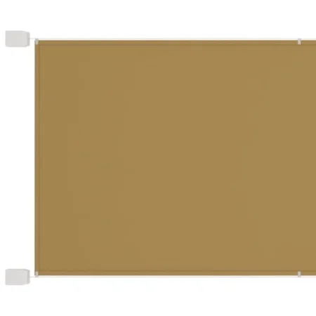 Toldo vertical beige 60x270 cm tela oxford de vidaXL, Sombrillas - Ref: Foro24-148248, Precio: 15,79 €, Descuento: %