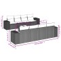 Set muebles jardín 9 pzas y cojines ratán sintético gris claro de , Conjuntos de jardín - Ref: Foro24-3254689, Precio: 640,91...