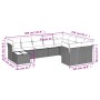 Set sofás jardín 10 pzas con cojines ratán sintético gris claro de , Conjuntos de jardín - Ref: Foro24-3218192, Precio: 662,1...