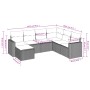 Set de sofás de jardín 7 pzas con cojines ratán PE gris claro de , Conjuntos de jardín - Ref: Foro24-3219292, Precio: 476,17 ...