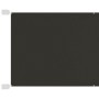 Toldo vertical gris antracita 100x1200 cm tela oxford de vidaXL, Sombrillas - Ref: Foro24-148212, Precio: 54,45 €, Descuento: %