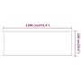 Toldo vertical gris antracita 100x1200 cm tela oxford de vidaXL, Sombrillas - Ref: Foro24-148212, Precio: 65,49 €, Descuento: %