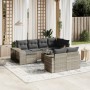 Set de sofás de jardín 11 pzas y cojines ratán sintético gris de , Conjuntos de jardín - Ref: Foro24-3228912, Precio: 661,58 ...