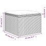 Set sofás jardín 10 pzas con cojines ratán sintético gris claro de , Sofás modulares de exterior - Ref: Foro24-3221861, Preci...