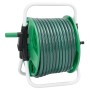 Carrete de rollo para manguera de pie PVC verde 30 m de , Soporte de manguera de jardín - Ref: Foro24-3281508, Precio: 56,92 ...