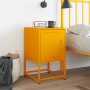 Mesita de noche acero amarillo mostaza 36x39x60,5 cm de , Mesitas de noche - Ref: Foro24-846452, Precio: 57,49 €, Descuento: %
