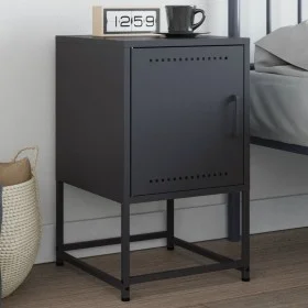 Mesita de noche acero gris antracita 36x39x60,5 cm de , Mesitas de noche - Ref: Foro24-846450, Precio: 40,87 €, Descuento: %