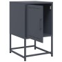 Mesita de noche acero gris antracita 36x39x60,5 cm de , Mesitas de noche - Ref: Foro24-846450, Precio: 41,25 €, Descuento: %