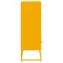 Aparador de acero laminado en frío amarillo 68,5x39x111,5 cm de , Aparadores - Ref: Foro24-846605, Precio: 134,44 €, Descuent...