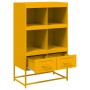Aparador de acero laminado en frío amarillo 68,5x39x111,5 cm de , Aparadores - Ref: Foro24-846605, Precio: 134,44 €, Descuent...