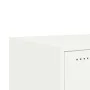 Mesa de centro acero laminado en frío blanco 68x50x43,5 cm de , Mesas de centro - Ref: Foro24-846691, Precio: 78,75 €, Descue...