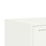 Mesa de centro acero laminado en frío blanco 68x50x43,5 cm de , Mesas de centro - Ref: Foro24-846691, Precio: 79,63 €, Descue...