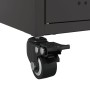 Mueble para TV acero laminado en frío negro 68x39x43,5 cm de , Muebles TV - Ref: Foro24-846698, Precio: 65,34 €, Descuento: %