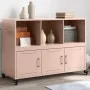 Aparador de acero laminado en frío rosa 100,5x39x72 cm de , Aparadores - Ref: Foro24-846735, Precio: 130,62 €, Descuento: %