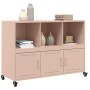 Aparador de acero laminado en frío rosa 100,5x39x72 cm de , Aparadores - Ref: Foro24-846735, Precio: 133,85 €, Descuento: %