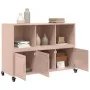 Aparador de acero laminado en frío rosa 100,5x39x72 cm de , Aparadores - Ref: Foro24-846735, Precio: 130,62 €, Descuento: %