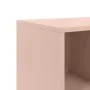 Aparador de acero laminado en frío rosa 100,5x39x72 cm de , Aparadores - Ref: Foro24-846735, Precio: 130,62 €, Descuento: %