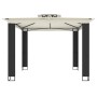 Cenador con doble techo tela crema 2,94x2,94 m de , Carpas y cenadores - Ref: Foro24-368444, Precio: 330,77 €, Descuento: %