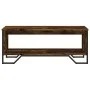 Mesa de centro madera de ingeniería roble ahumado 100x51x40 cm de , Mesas de centro - Ref: Foro24-848481, Precio: 54,27 €, De...