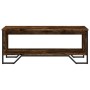 Mesa de centro madera de ingeniería roble ahumado 100x51x40 cm de , Mesas de centro - Ref: Foro24-848481, Precio: 56,68 €, De...