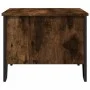 Mesa de centro madera de ingeniería roble ahumado 100x51x40 cm de , Mesas de centro - Ref: Foro24-848481, Precio: 54,27 €, De...