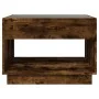 Mesa de centro con Infinity LED roble ahumado 70x50x50 cm de , Mesas de centro - Ref: Foro24-847662, Precio: 97,47 €, Descuen...