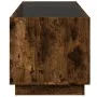 Mesa de centro con Infinity LED roble ahumado 70x50x50 cm de , Mesas de centro - Ref: Foro24-847662, Precio: 97,47 €, Descuen...