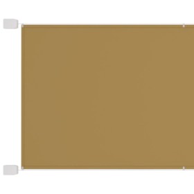 Toldo vertical beige 60x1000 cm tela oxford de vidaXL, Sombrillas - Ref: Foro24-148253, Precio: 38,10 €, Descuento: %