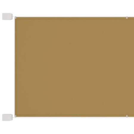 Toldo vertical beige 60x1000 cm tela oxford de vidaXL, Sombrillas - Ref: Foro24-148253, Precio: 38,10 €, Descuento: %