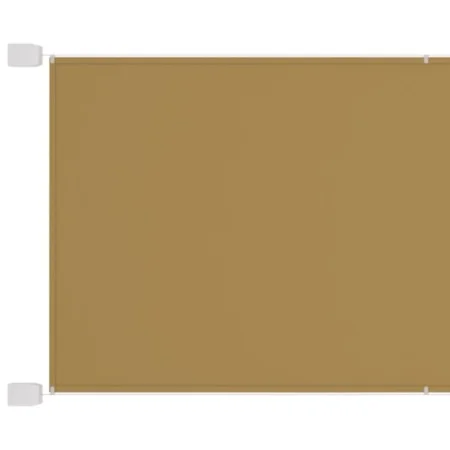 Toldo vertical beige 60x1000 cm tela oxford de vidaXL, Sombrillas - Ref: Foro24-148253, Precio: 50,94 €, Descuento: %