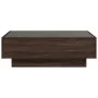 Mesa de centro y LED madera ingeniería marrón roble 90x50x30 cm de , Mesas de centro - Ref: Foro24-847524, Precio: 118,98 €, ...