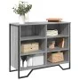 Aparador madera de ingeniería gris Sonoma 91x35,5x74,5 cm de , Aparadores - Ref: Foro24-848552, Precio: 67,57 €, Descuento: %