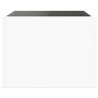 Mesita de noche con LED Infinity blanca 40x40x30 cm de , Mesitas de noche - Ref: Foro24-3284070, Precio: 63,86 €, Descuento: %