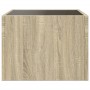 Mesita de noche con Infinity LED roble Sonoma 40x40x30 cm de , Mesitas de noche - Ref: Foro24-3284072, Precio: 57,20 €, Descu...