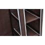 Armarios de tela marrón 2 unidades de vidaXL, Armarios roperos - Ref: Foro24-60722, Precio: 76,98 €, Descuento: %