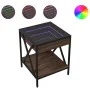 Nachttisch mit Infinity LED in Eichenbraun 40x40x49 cm von , Nachttische - Ref: Foro24-3284100, Preis: 67,51 €, Rabatt: %