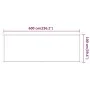 Toldo vertical beige 100x600 cm tela oxford de vidaXL, Sombrillas - Ref: Foro24-148258, Precio: 31,52 €, Descuento: %