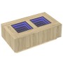 Mesa de centro con Infinity LED roble Sonoma 116x69x40 cm de , Mesas de centro - Ref: Foro24-3284058, Precio: 168,64 €, Descu...