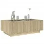 Mesa de centro con Infinity LED roble Sonoma 116x69x40 cm de , Mesas de centro - Ref: Foro24-3284058, Precio: 166,04 €, Descu...