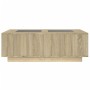 Mesa de centro con Infinity LED roble Sonoma 116x69x40 cm de , Mesas de centro - Ref: Foro24-3284058, Precio: 168,64 €, Descu...