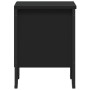 Mesitas de noche 2 uds madera de ingeniería negra 40x30x40 cm de , Mesitas de noche - Ref: Foro24-848495, Precio: 54,56 €, De...