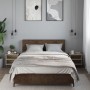 Mesita de noche madera de ingeniería roble Sonoma 40x30x40 cm de , Mesitas de noche - Ref: Foro24-848497, Precio: 52,95 €, De...