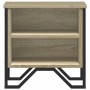 Mesita de noche madera de ingeniería roble Sonoma 40x30x40 cm de , Mesitas de noche - Ref: Foro24-848497, Precio: 52,95 €, De...