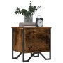 Mesitas noche 2 uds madera ingeniería roble ahumado 40x30x40 cm de , Mesitas de noche - Ref: Foro24-848519, Precio: 50,52 €, ...