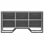 Zapatero de madera de ingeniería gris Sonoma 90x38x45,5 cm de , Zapateros y organizadores de calzado - Ref: Foro24-848642, Pr...