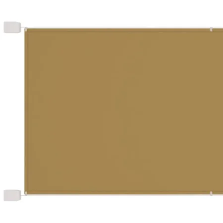 Toldo vertical beige 100x800 cm tela oxford de vidaXL, Sombrillas - Ref: Foro24-148259, Precio: 51,03 €, Descuento: %