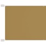 Toldo vertical beige 100x800 cm tela oxford de vidaXL, Sombrillas - Ref: Foro24-148259, Precio: 38,14 €, Descuento: %